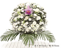 洋風生花ホワイト